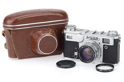 Lot 145 - A Kiev 4a 35mm Rangefinder Camera