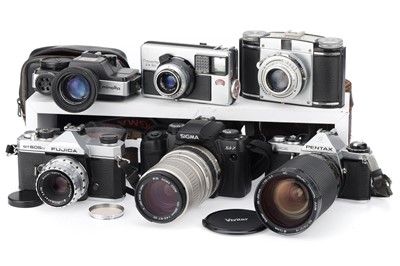 Lot 291 - A Mixed Selection of Cameras