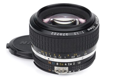 Lot 348 - A Nikon Nikkor f/1.2 50mm Ais Lens