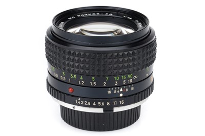 Lot 325 - A Minolta MC Rokkor-PG 50mm f/1.4 Camera Lens