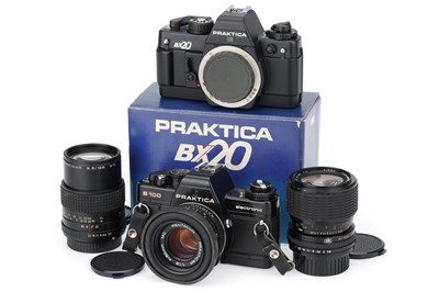 Lot 310 - A Pair of Praktica 35mm SLR Cameras
