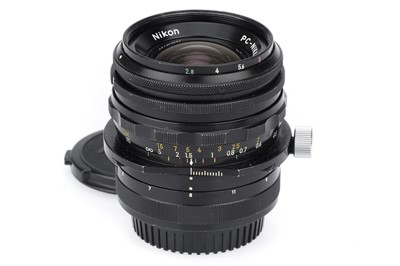 Lot 128 - A Nikon PC-Nikkor 35mm f/2.8 Shift Camera Lens