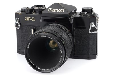 Lot 221 - A Canon F-1 35mm SLR Camera