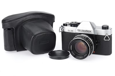 Lot 202 - An Early German Rollei SL35 35mm SLR Camera
