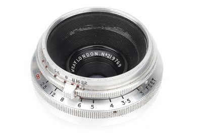 Lot 328 - A Wray Lustrar f/3.5 35mm Lens
