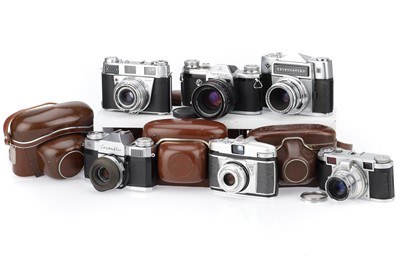 Lot 282 - A Selection of 35mm Cameras