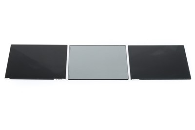 Lot 390 - Three 6x6 Professional Cine Matt Box Drop In Square Filters