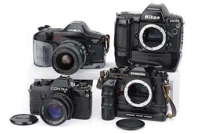 Lot 184 - A Group of 35mm SLR Cameras
