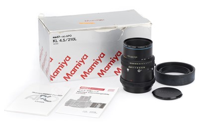 Lot 267 - A Mamiya APO K/L 210mm f/4.5 L Lens