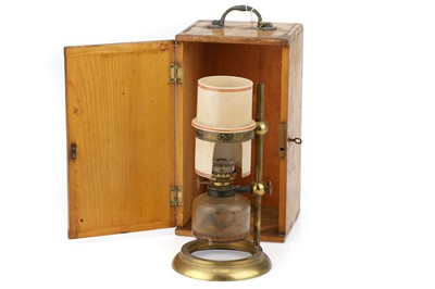 Lot 469 - Collins's Brokett Microscope Lamp