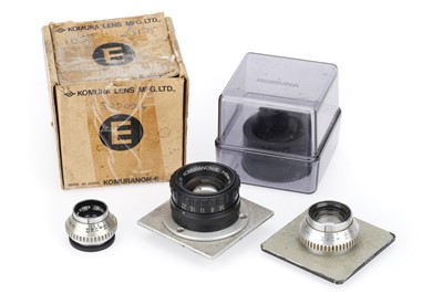 Lot 336 - A Komura Komuranon-Ef/5.6 105mm Lens