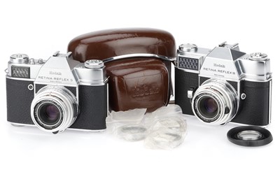 Lot 169 - A Pair of Kodak Retina Reflex Cameras