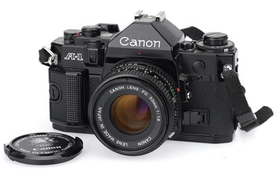 Lot 170 - A Canon A-1 35mm SLR Camera