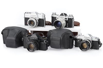 Lot 172 - A Group of 35mm SLR Cameras