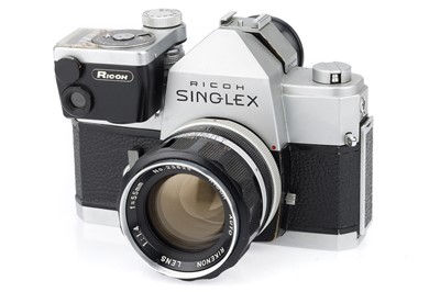 Lot 166 - A Ricoh Singlex 35mm SLR Camera