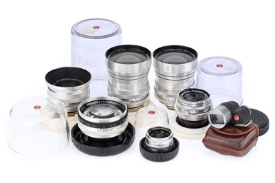 Lot 410 - A Group of Lenses for Kodak Retina Reflex Cameras