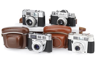 Lot 346 - A Group of 35mm Cameras