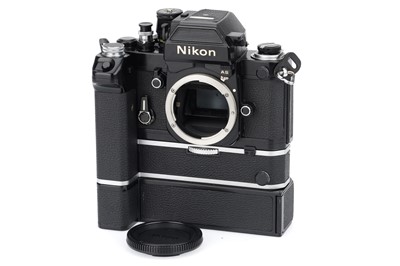 Lot 52 - A Nikon F2 35mm SLR Camera Body with Motor Drive