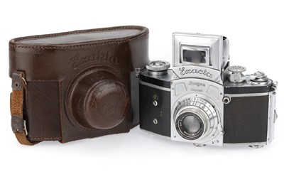 Lot 185 - An Ihagee Exacta 35mm SLR Camera