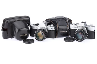 Lot 77 - A Pair of Minolta 35mm SLR Cameras