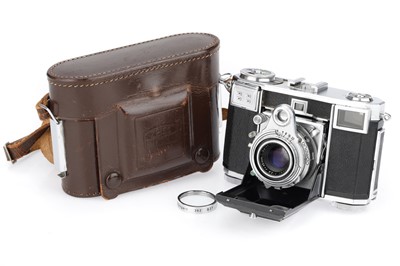Lot 189 - A Zeiss Ikon Contessa 533/24 35mm Rangefinder Camera
