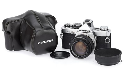 Lot 190 - An Olympus OM-2 35mm SLR Camera