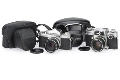 Lot 193 - A Pair of Miranda 35mm SLR Cameras