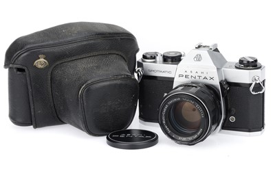 Lot 68 - An Asahi Pentax Spotmatic SP II 35mm SLR Camera