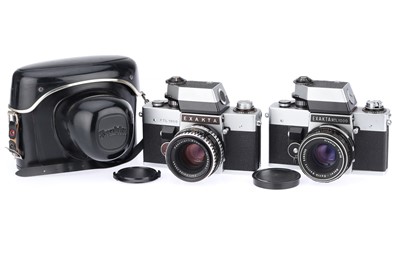 Lot 177 - A Pair of Exakta RTL1000 35mm SLR Cameras