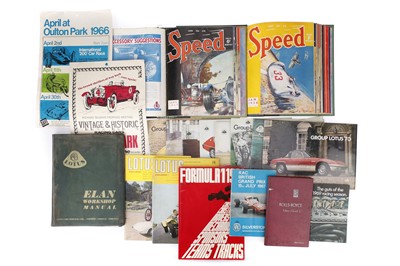 Lot 716 - Collection of Automobile, Lotus, Books