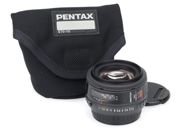 Lot 377 - A Pair of Pentax AF Prime Lenses