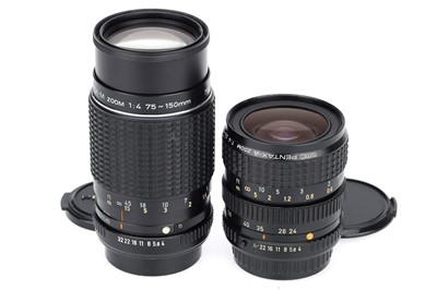 Lot 379 - A Pair of SMC Pentax Zoom Lenses