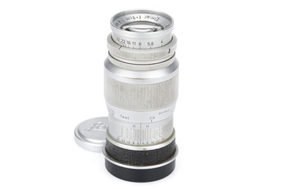 Lot 384 - A Leitz Wetzlar Elmar f/4 9cm Lens