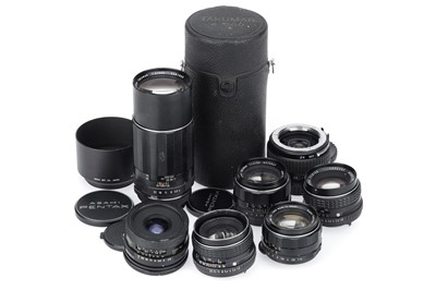 Lot 361 - A Group of Camera Lenses
