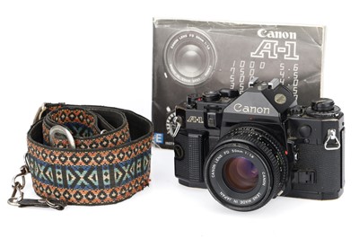 Lot 237 - A Canon A-1 35mm SLR Camera