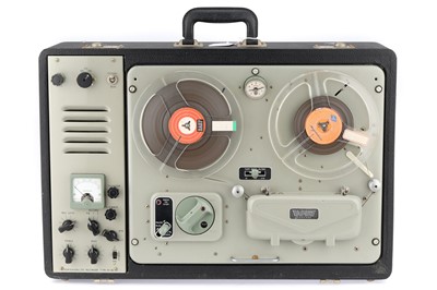 Lot 728 - A Vortexian Portable Reel-to-Reel Tape Recorder