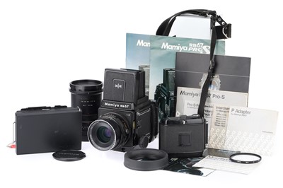 Lot 286 - A Mamiya RB67 Medium Format Camera Outfit