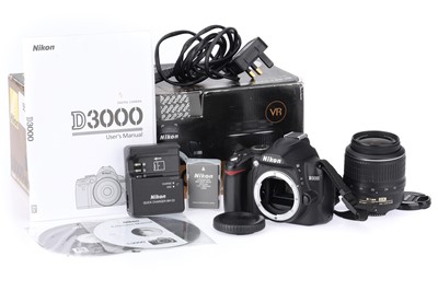 Lot 218 - A Nikon D3000 Digital SLR Camera