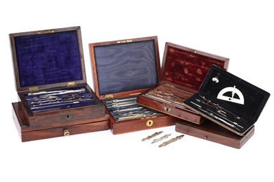 Lot 676 - Collection of Drawing Instruments