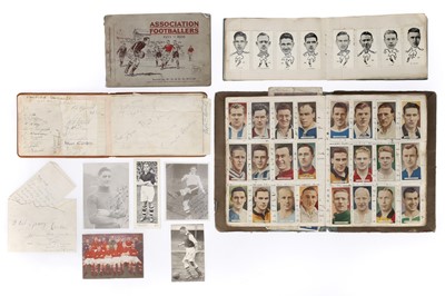 Lot 612 - Foot Ball Autograph and Card Collection