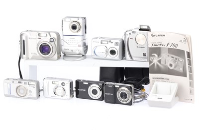 Lot 217 - A Group of Fujifilm Digital Compact Cameras