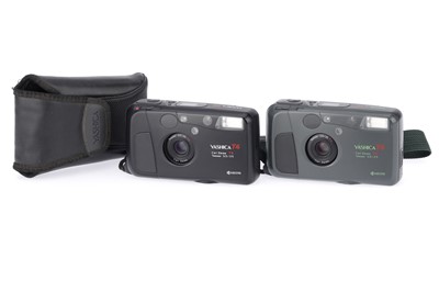 Lot 142 - A Pair of Yashica T4 Compact Cameras