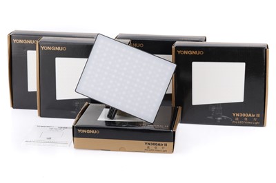 Lot 503 - Five (5) YN300 AIR II Pro LED Video Light Panel