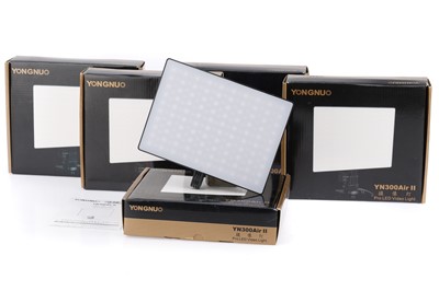 Lot 504 - Five (5) YN300 AIR II Pro LED Video Light Panel