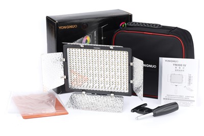 Lot 505 - A Yongnuo YN300 IV Pro LED Video Light