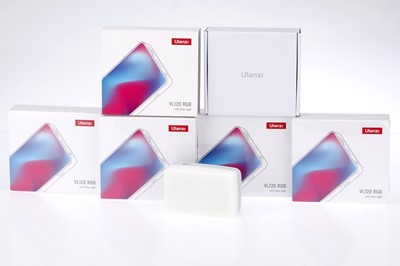 Lot 567 - Five (5) Ulanzi VL120 RGB LED Video Camera Lights