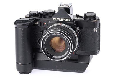 Lot 249 - An Olympus OM-2 35mm SLR Camera