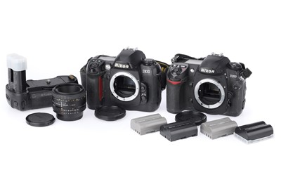 Lot 222 - A Pair of Nikon Digital SLR Cameras