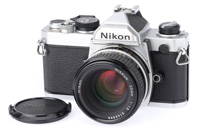 Lot 72 - A Nikon FM 35mm SLR Camera