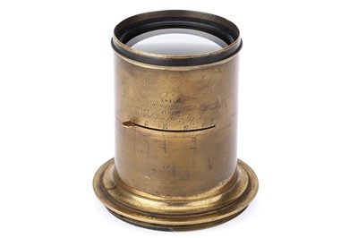 Lot 486 - Brass Bound Dallmeyer Rapid Rectalinear, 15x12